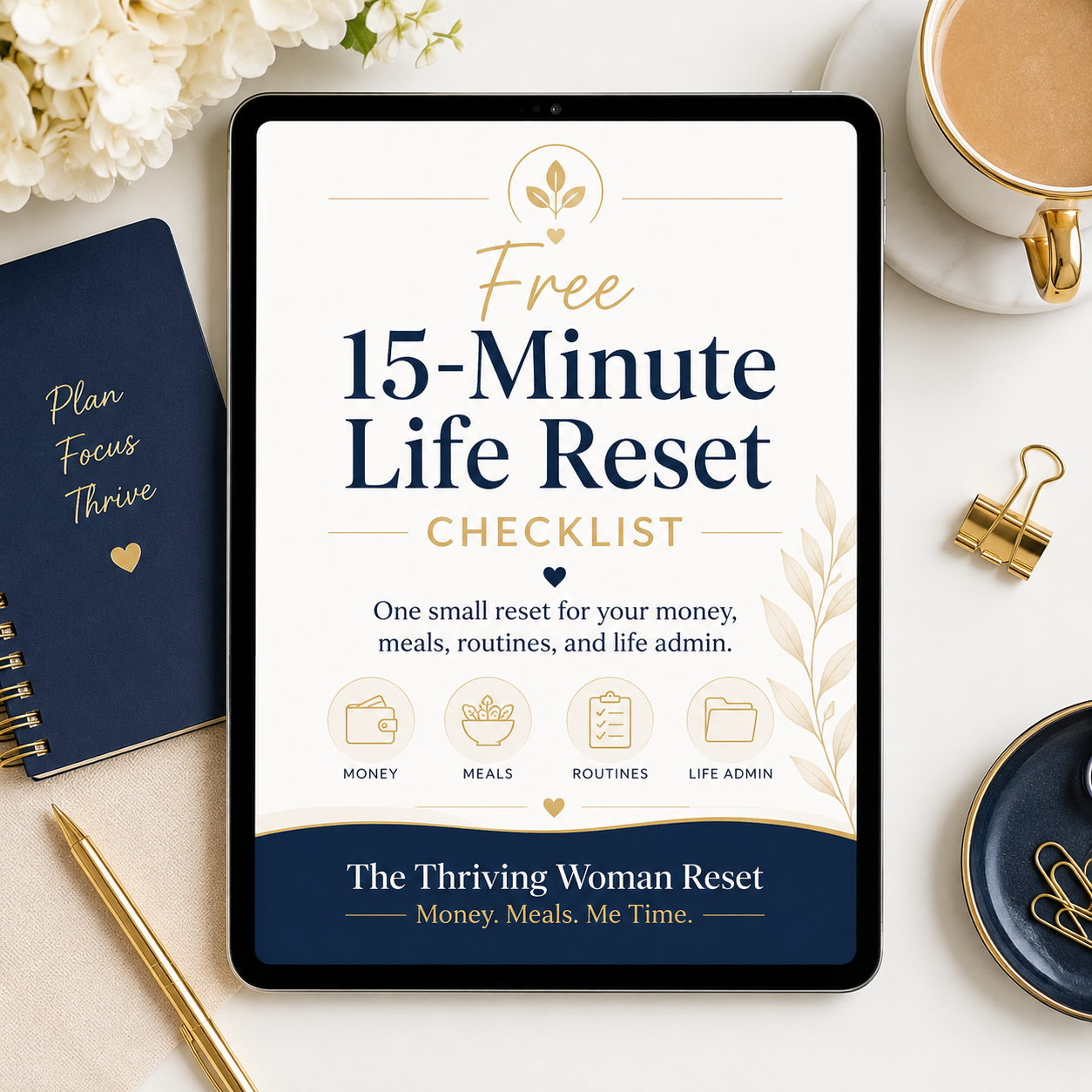 Free 15-Minute Life Reset Checklist